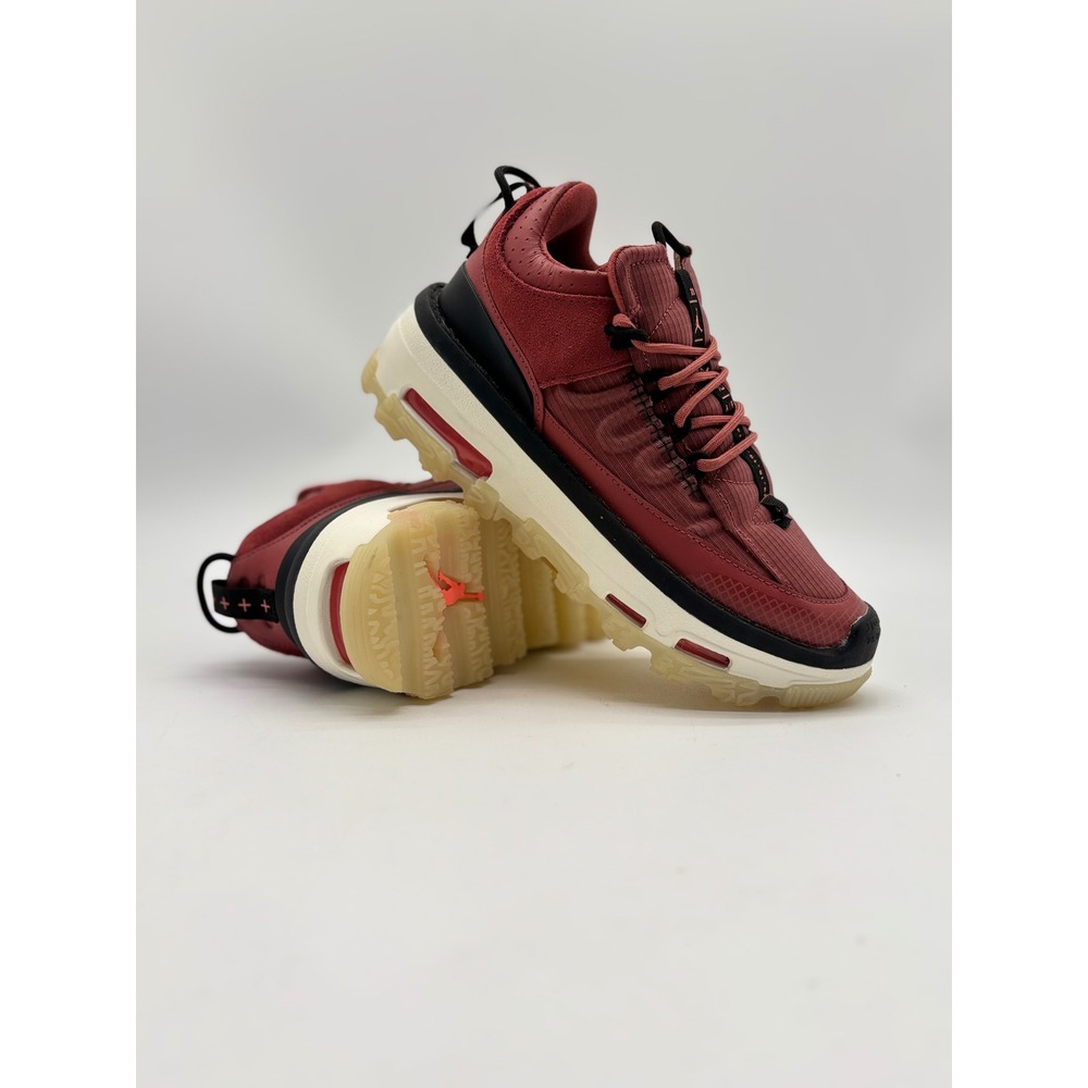 Jordan Air Mae Canyon Rust Red Platform Sneakers CT4539-600 Womens 5.5